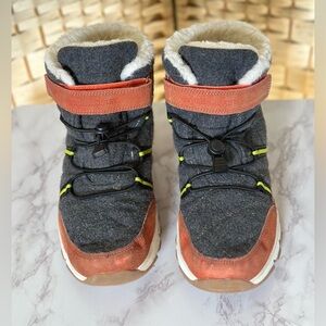 Vision Reast Boys Girls Wool Lining Snow Boots Winter